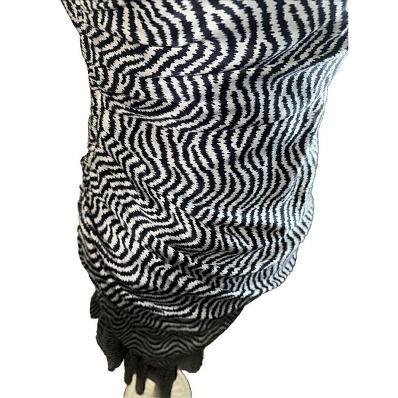 CINQ A SEPT Christel 100% Silk Dress Size 6 - Picture 10 of 10